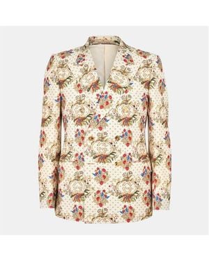 Gucci Weather Resistant Breathable Softshell Jacket - Natural