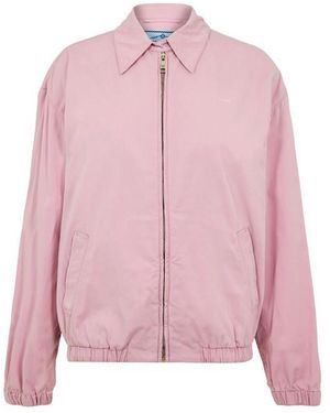 Prada Gabardine Blouson Jacket - Blue