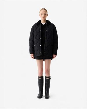 HUNTER Witton Quilted Jacket - Black