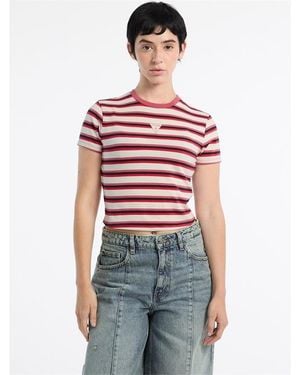 Guess Gj Strip Bby T - Red