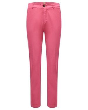 BOSS C Tachini2-D 10232926 01 Straight Leg Trousers - Pink