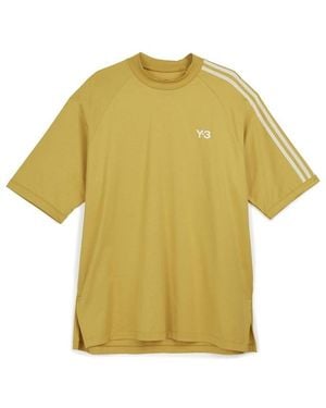 Y-3 3-stripes T-shirt - Yellow