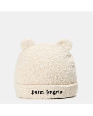 Palm Angels Palm Teddy Hat Bb53 - Natural