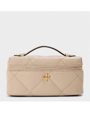 Tory Burch Kira Ew Vanity Crossbody Bag - Natural