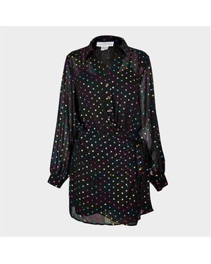 Never Fully Dressed Miley Wrap Dress - Black