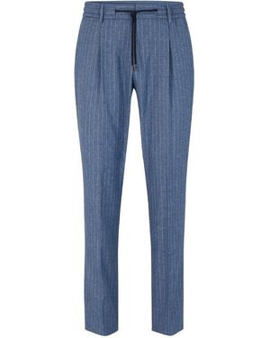 BOSS T-Gee Straight Trousers - Blue