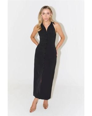 Odd Muse The Ultimate Muse Collar Maxi Dress - Black