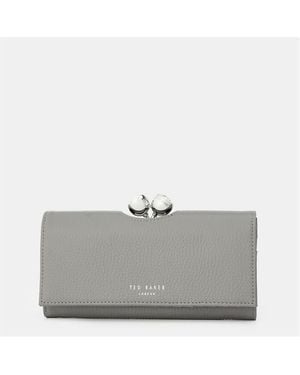 Ted Baker Lthr Bbl Purse - Blue