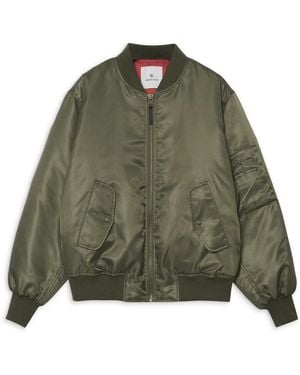 Anine Bing Leon Bomber Jacket - Green