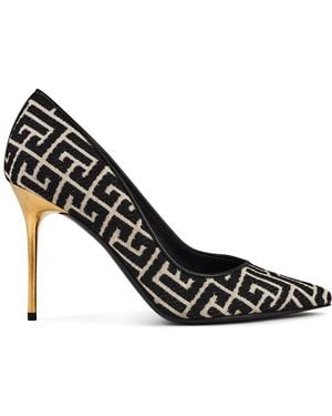 Balmain Ruby Monogram Pump - Black