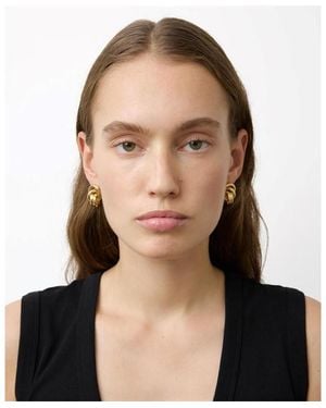 LIE STUDIO Drop Earrings - Brown