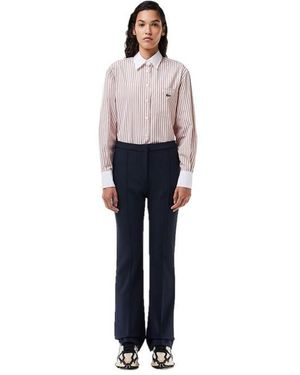 Lacoste Flared Trousers - Blue