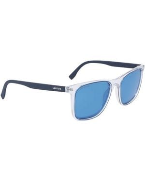 Lacoste Modified Rectangle Sunglasses - Blue