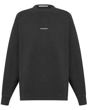 Acne Studios Crewneck Sweatshirt - Black