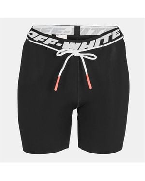 Off-White c/o Virgil Abloh Off Band Shorts - Black