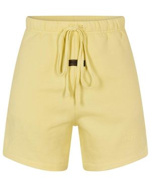 Fear Of God Fleece Jogger Shorts - Yellow