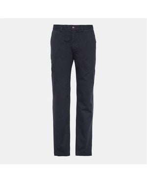 Barbour Washed Stretch Tailored Trousers - Blue
