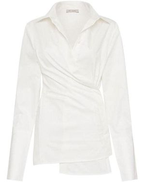 St. Agni Wrap Shirt - White