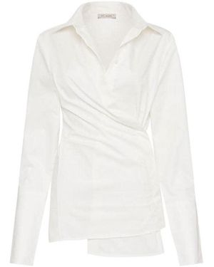 St. Agni Wrap Shirt - White
