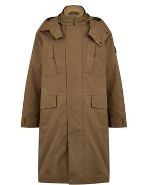 Stone Island Ghost Ventile Long Park Down - Brown