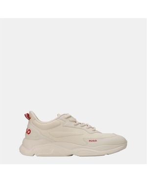 HUGO Leon Running Trainers - Brown