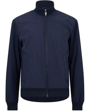 Pal Zileri Zip Bomber Jacket - Blue