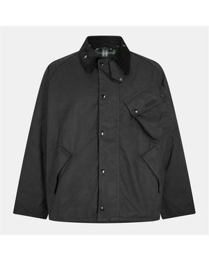 Barbour Pacemaster Waxed Jacket - Blue