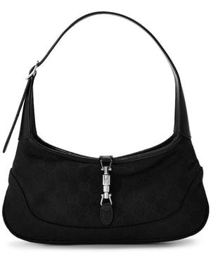 Gucci Jackie Slim Medium Shoulder Bag - Black