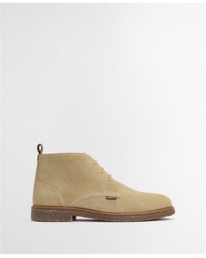Barbour Kirkstone Desert Boots - Natural