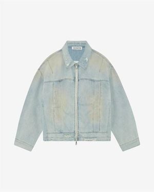 Cole Buxton Cole Light Wash Deni - Blue