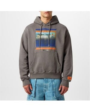 Heron Preston Misprinted Hoodie - Grey