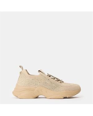Steve Madden Meter Low-Top Trainers - Natural