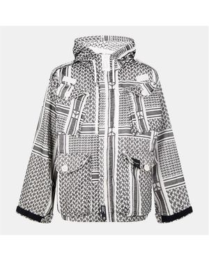 Neighborhood Shemagh Military-Inspired Field Jacket - Grey