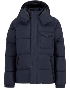 Barbour Haze Puffer Jacket - Blue