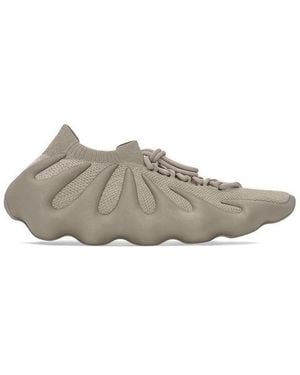 Yeezy 450 Stone Flax Sock-Style Ankle Comfort Trainers - Grey