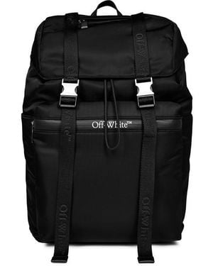 Off-White c/o Virgil Abloh Outdoor Flap Backpack - Black