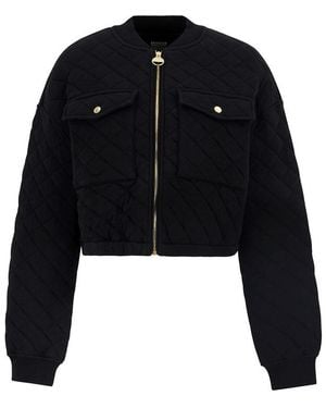 Barbour Katya Sweatshirt Bomber - Black