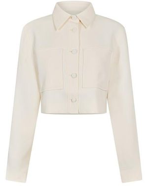GOOD AMERICAN Denim Jacket - White