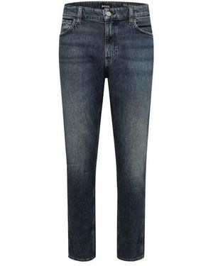 BOSS H-Delaware Slim-Fit Jeans - Blue