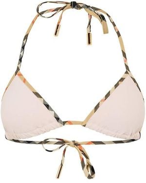 Burberry Triangle Bikini - Natural