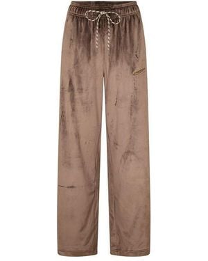 Nike Velour Trousers - Brown