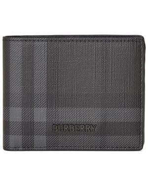 Burberry Billfold Wallet - Grey