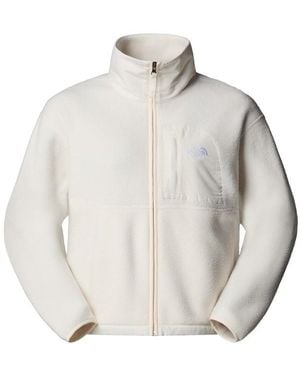 The North Face Yumiori Off Peak Full Zip Fleece - White