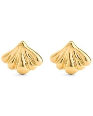 Chloé Statement Earrings - Metallic