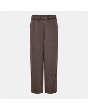 Represent Initial Open Cuff Relaxed Fit Joggers - Brown