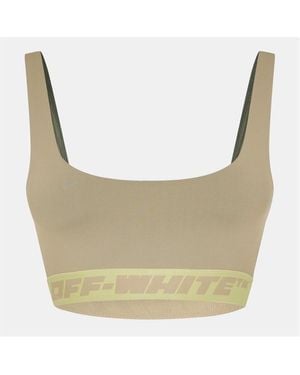 Off-White c/o Virgil Abloh Off Athleisure Bra - Blue
