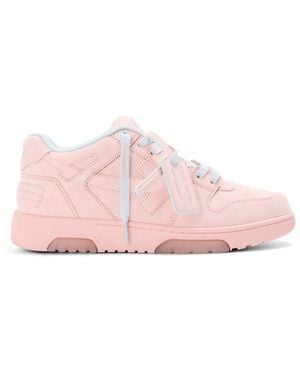 Off-White c/o Virgil Abloh Off Outofoffice Low Top Trainers - Pink