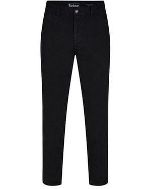 Barbour Washed Stretch Tailored Trousers - Black