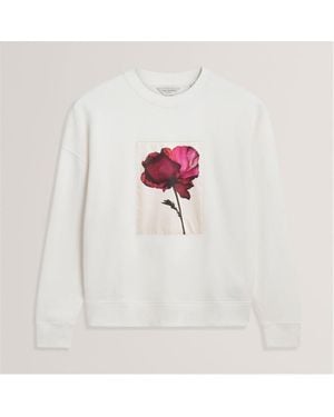 Ted Baker Ted Floralpatch Swt Ld62 - White