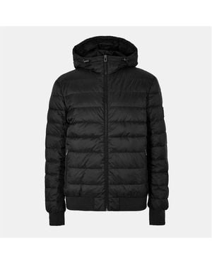Belstaff Waterproof Quilted Short Puffer Jacket - Black